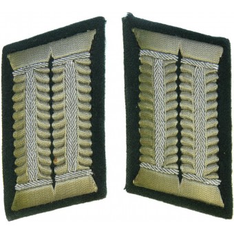 Fuhrers HQ or OKH collar tabs for officers in rank over Major. Espenlaub militaria
